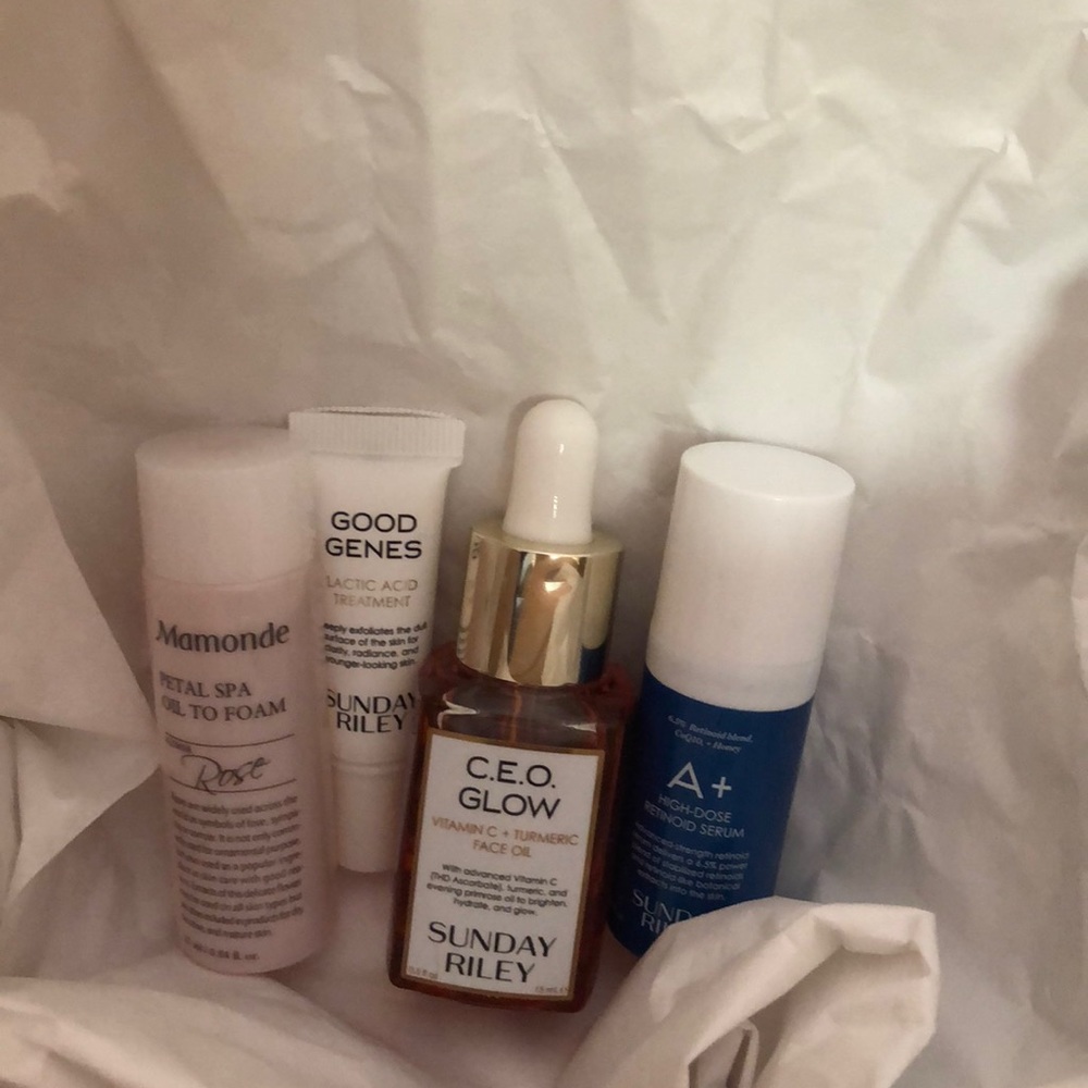 Sunday Riley products!!